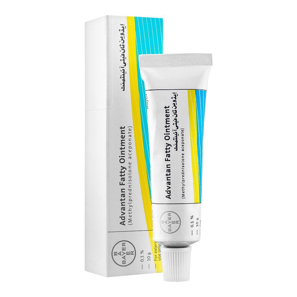 Bayer Pharmaceuticals Advantan Fatty Ointment, 10g - Main Image
