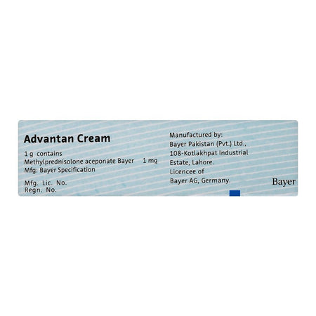 Bayer Pharmaceuticals Advantan Cream, 10g - Image 3