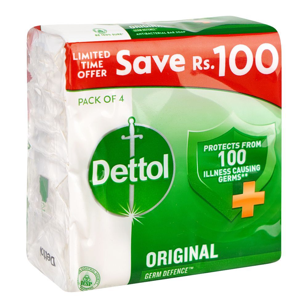 Dettol Original Soap, 4x110g - Image 2