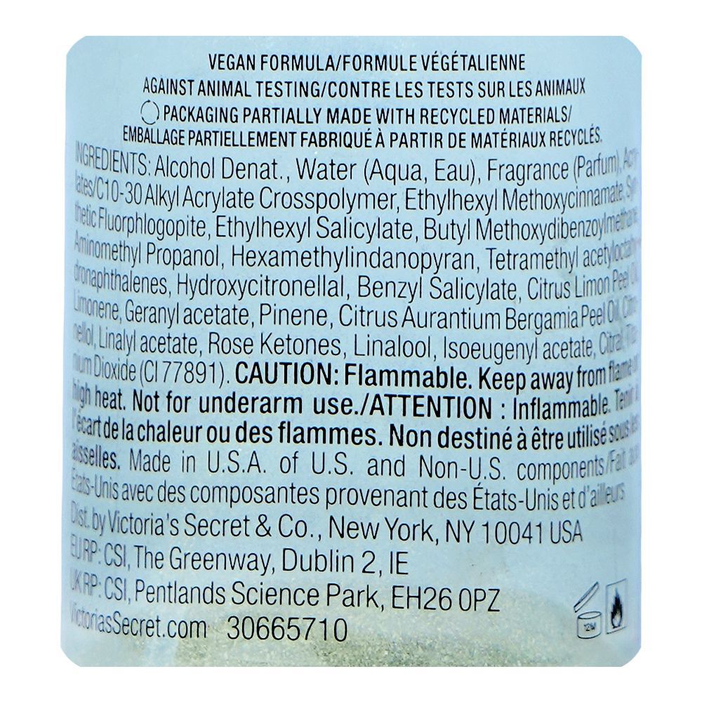 Victoria's Secret Aqua Kiss Shimmer Fragrance Mist, For Women, 250ml - Image 3