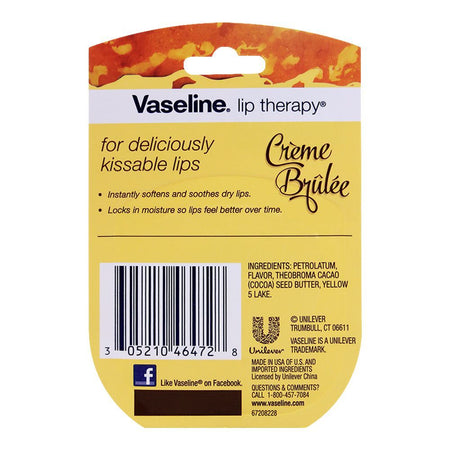 Vaseline Lip Therapy Creme Brulee Lip Balm, 7g - Image 2