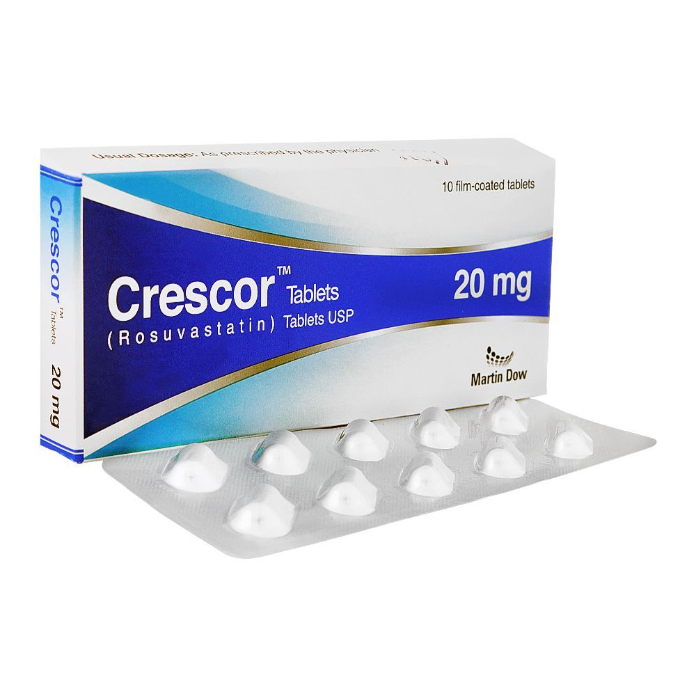 Martin Dow Crescor Tablet, 20mg, 10-Pack - Main Image