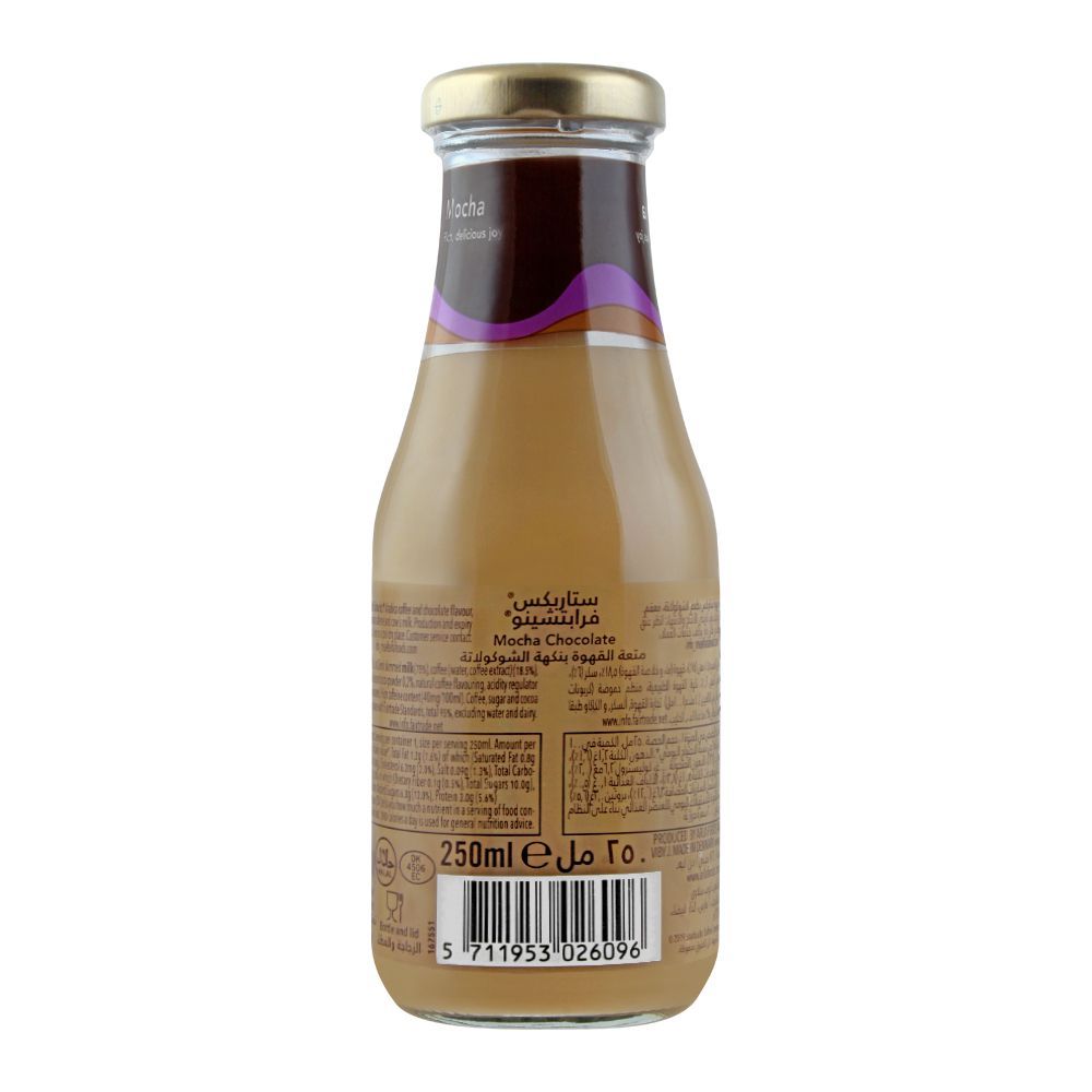 Starbucks Frappuccino Coffee Drink, Mocha Chocolate, Bottle, 250ml - Image 2
