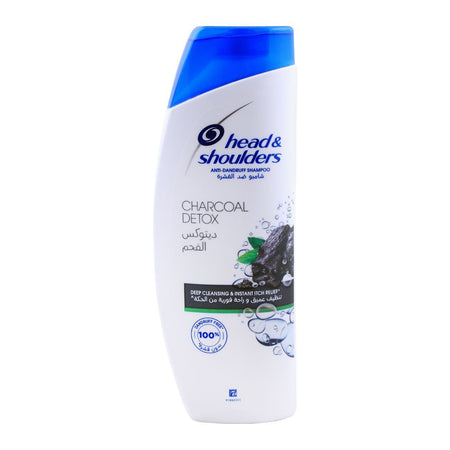 Head & Shoulders Charcoal Detox Anti-Dandruff Shampoo, 400ml - Main Image