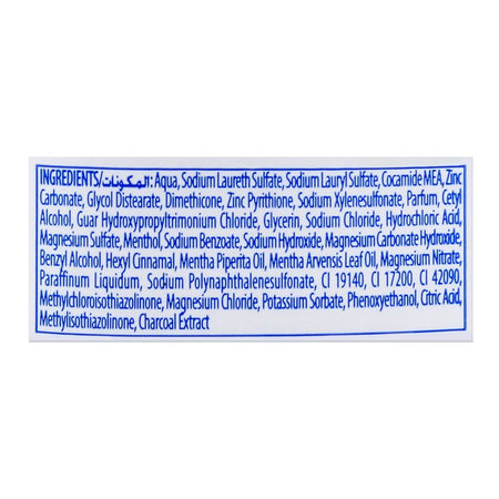 Head & Shoulders Charcoal Detox Anti-Dandruff Shampoo, 400ml - Image 3