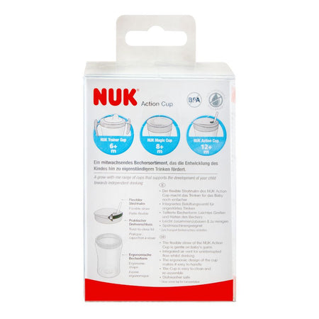 Nuk Wild & Free Action Cup, Grey, 12m+, 230ml, 10255391 - Image 3