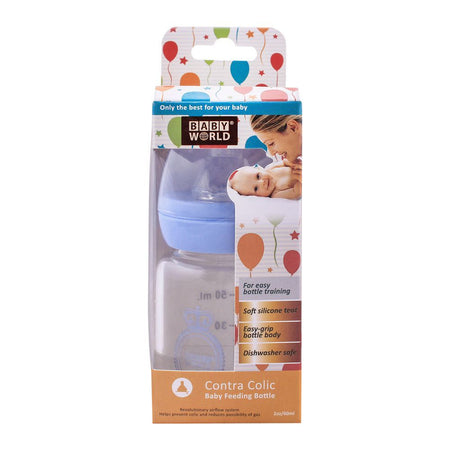 Baby World Contra Colic  Baby Feeding Bottle,BW050500,  60ml - Image 2