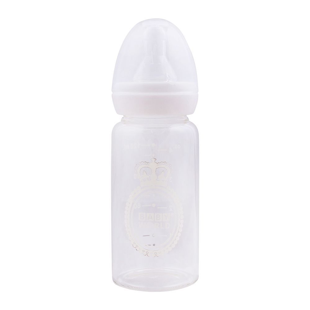 Baby World Contra Colic Feeding Bottle, BW120500, 120ml - Main Image