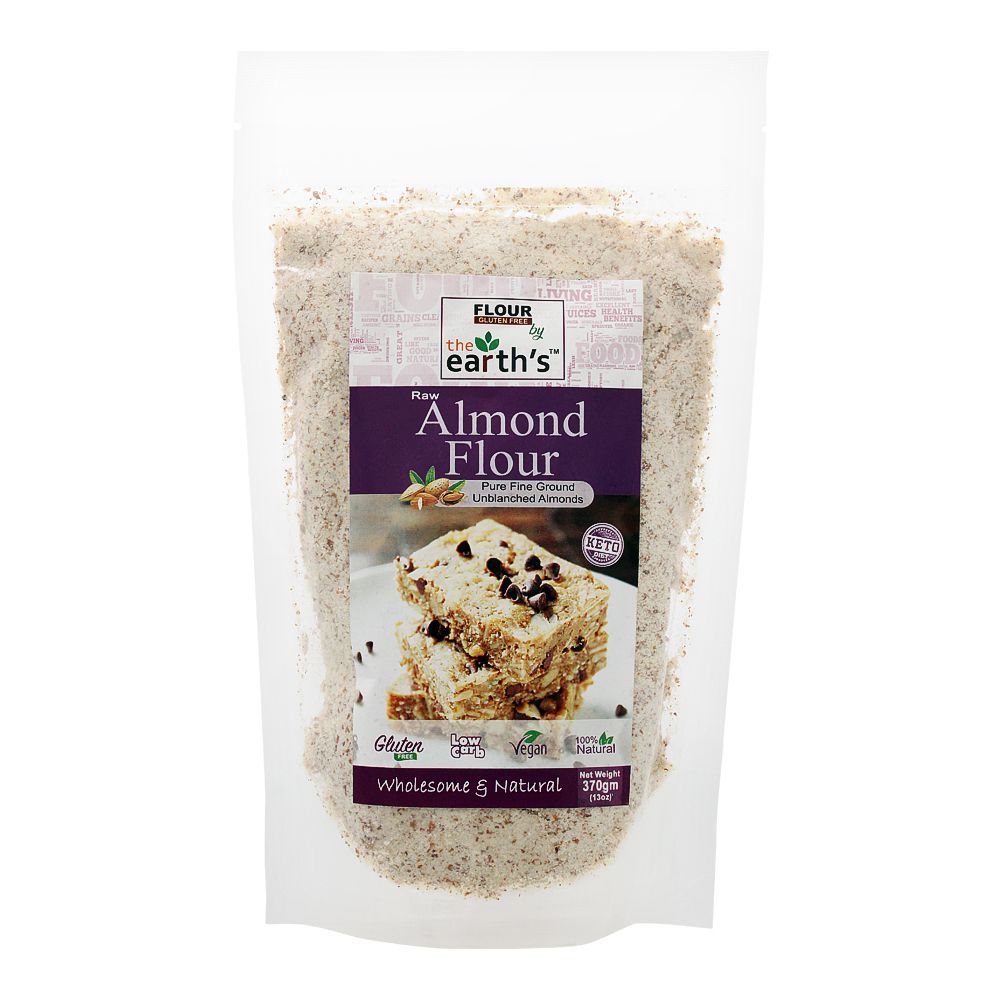 The Earth's Almond Flour, Gluten Free, 370g - Main Image
