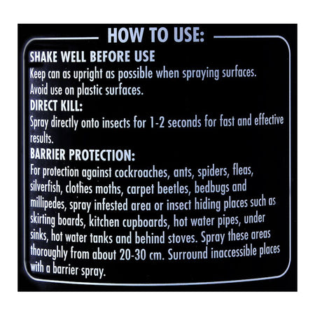 Mortein Crawling Insect Killer Spray, Value Pack, 550ml - Image 3
