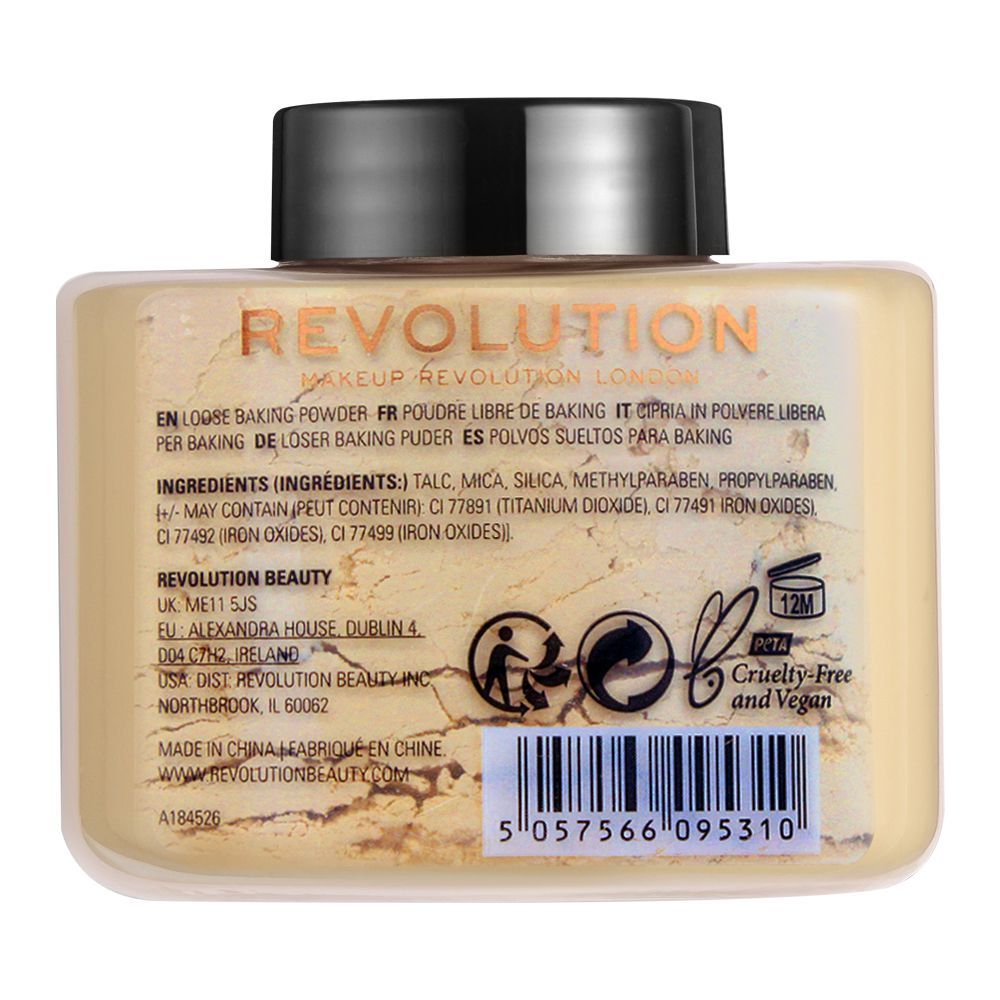 Makeup Revolution Banana Light Baking Powder - Image 2
