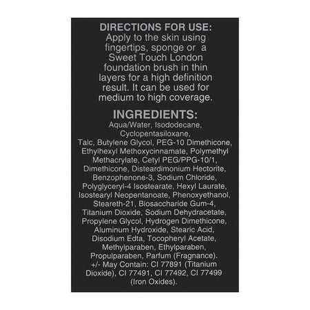 ST London High Coverage Colour Adjust Foundation, HC 133, SPF 15, Light Texture - Image 5