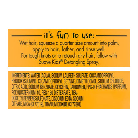 Suave Kids 2-In-1 Smoothing Coconut Splash Shampoo + Conditioner, 532ml - Image 3