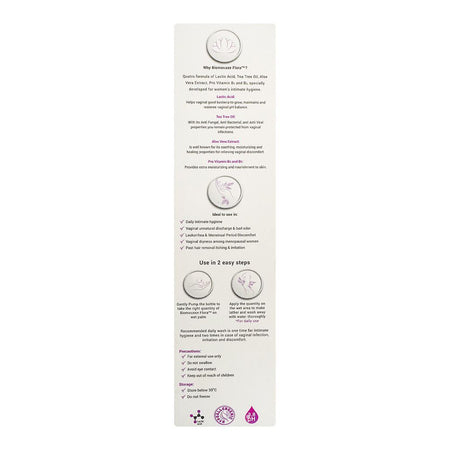 CCL Pharmaceuticals Biomousse Flora Cleanser For Intimate Hygiene, 120ml - Image 3