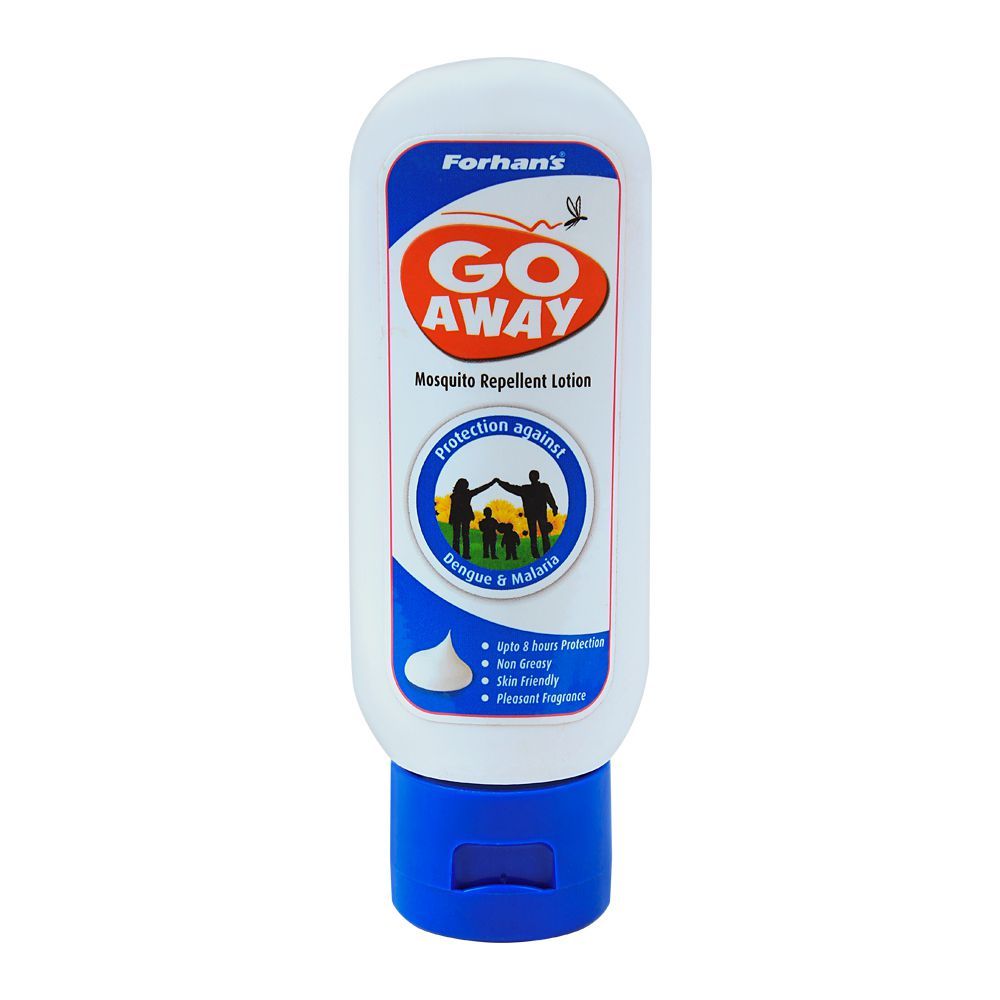 Forhan's Go Away Mosquito Repellent Lotion, Protection Against Dengue & Malaria, 50ml - Main Image