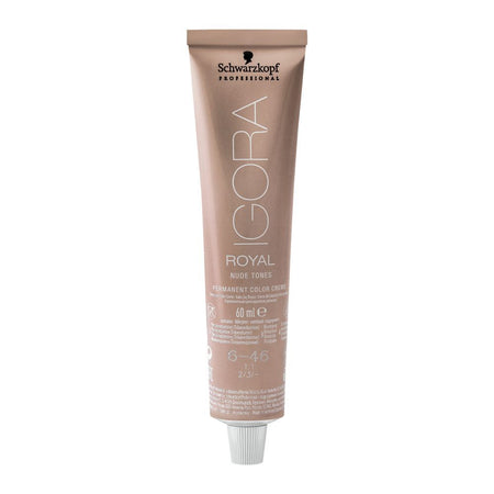 Schwarzkopf Igora Royal Nude Tones Hair Colour, 6-46 Dark Blonde Beige Chocolate - Main Image