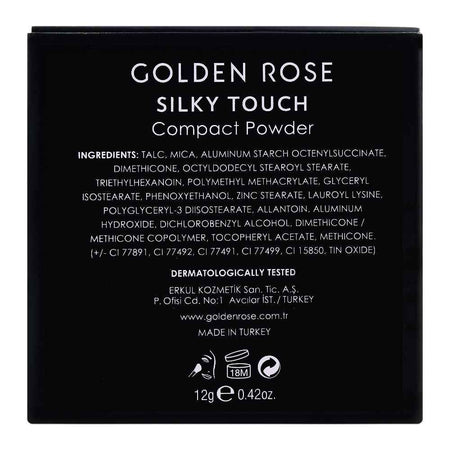 Golden Rose Silky Touch Compact Face Powder, 01 - Image 5
