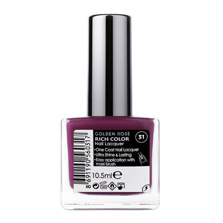 Golden Rose Rich Color Nail Lacquer, 31 - Image 2