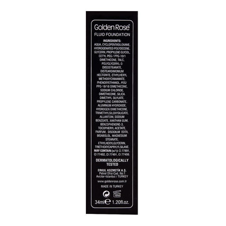 Golden Rose Satin Smoothing Fluid Foundation, 26, Paraben Free, SPF 15 - Image 3
