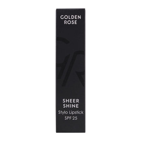 Golden Rose Sheer Shine Stylo Lipstick, SPF 25, 08 - Image 4