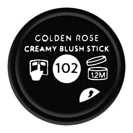 Golden Rose Creamy Blush Stick, 102, Soft & Velvet Touch, Paraben Free - Image 3