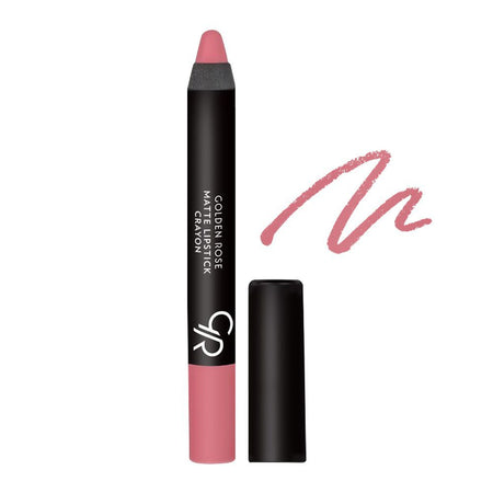 Golden Rose Matte Lipstick Crayon, 12 - Main Image
