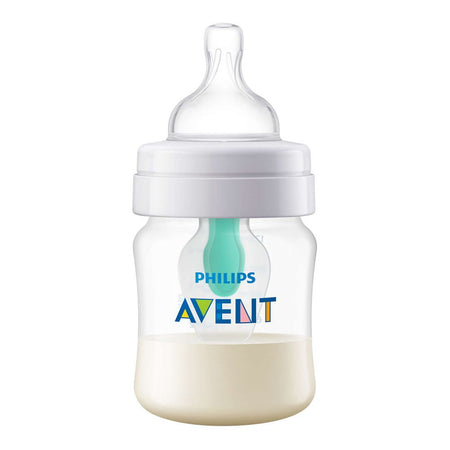 Avent Anti-Colic With AirFree Vent Feeding Bottle, 0m+, 125ml/4oz, SCF810/14 - Image 2