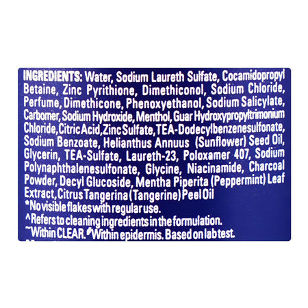 Clear Men Deep Cleanse Anti-Dandruff Shampoo, For All Hair Types, 315ml - Image 3