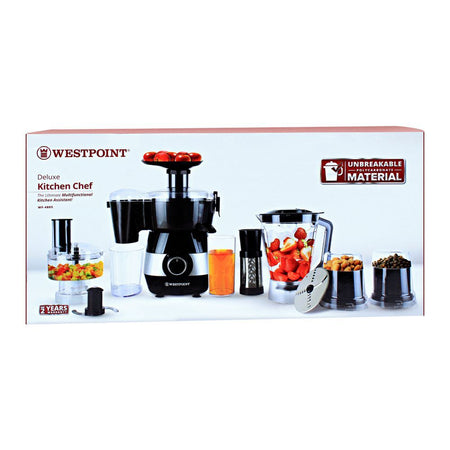 West Point 5-In-1 Deluxe Kitchen Chef, Blender + Chopper + Grinder + Cutter + Juicer, WF-4805 - Image 6