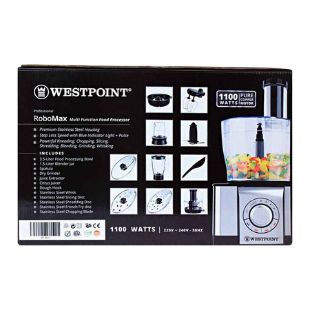 West Point Professional RoboMax Food Processor, WF-8819 - Image 6