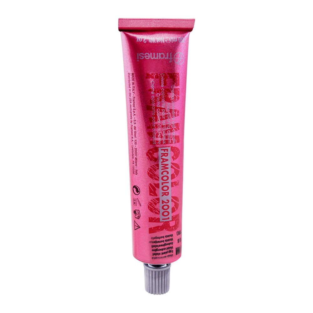 Framesi Framcolor 2001 Hair Colouring Cream, 6VM-Egg-Plant Violet - Main Image