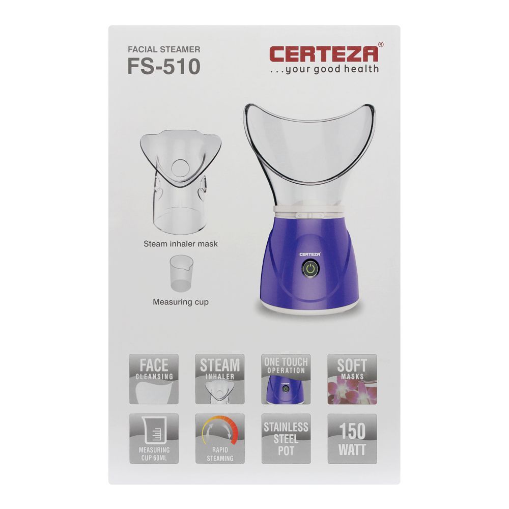 Certeza Facial Steamer, FS-510 - Image 3