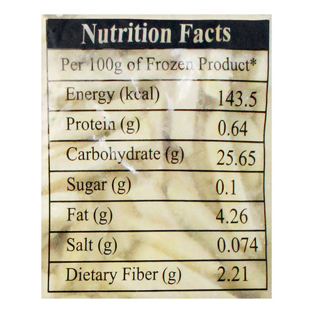 Opa! Fries Original Thin Cut, 6x6mm, 1.8 KG, Value Pack - Image 3