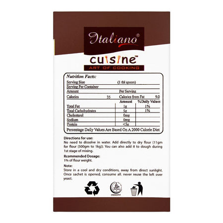 Italiano Instant Yeast, 22g - Image 2