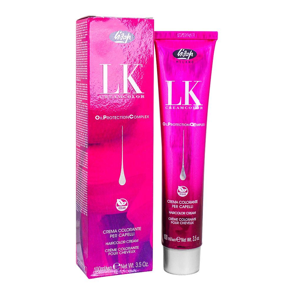 Lisap LK 1:1 Cream Hair Color, 8/72 AA Light beige Ash Blonde, 100ml - Main Image