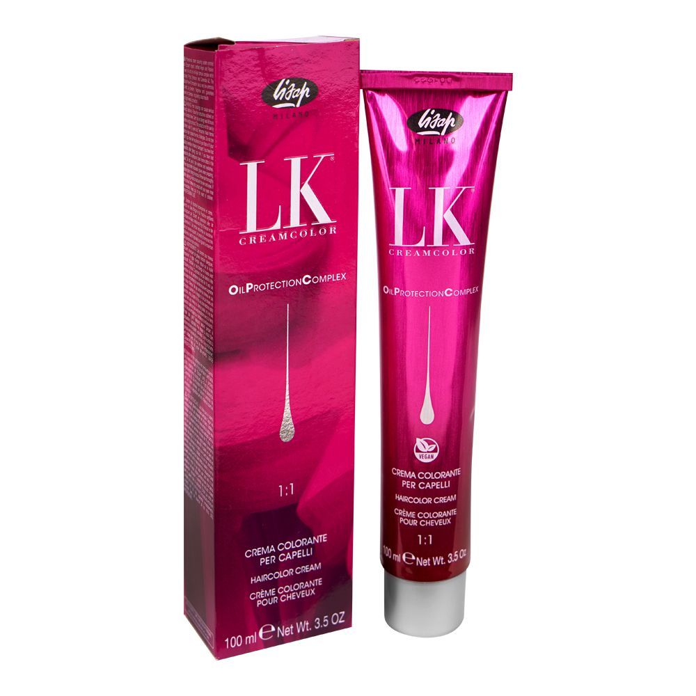 Lisap Milano LK 1:1 Cream Color, 8/0 AA Light Ash Blonde, 100ml - Main Image