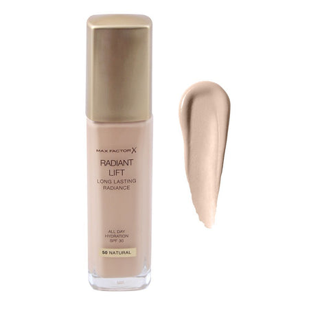 Max Factor Radiant Lift Long Lasting Radiance SPF 30 Foundation, 50 Natural - Main Image
