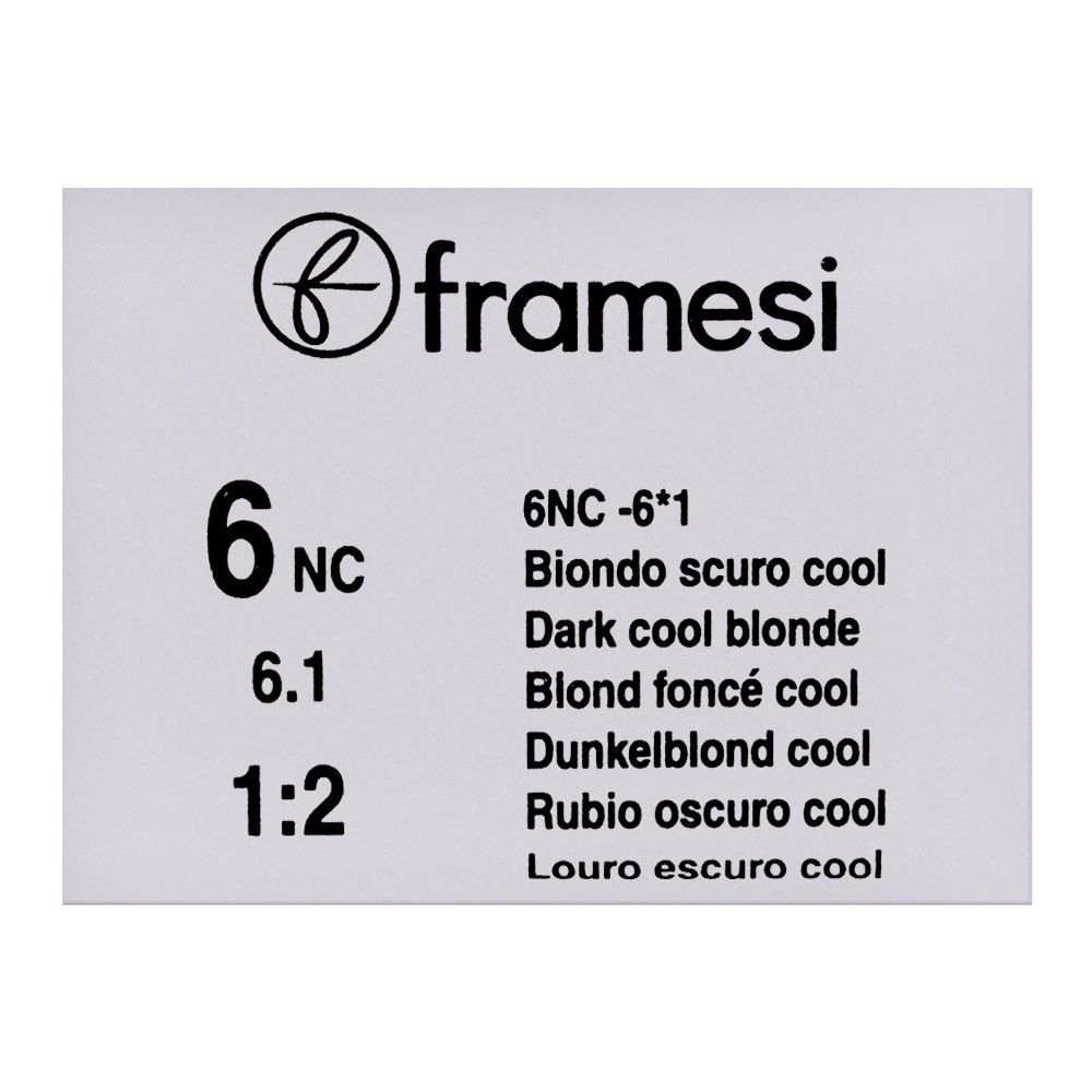 Framesi Framcolor 2001 Hair Colouring Cream, 6 Dark Blonde Cool Brown - Image 6
