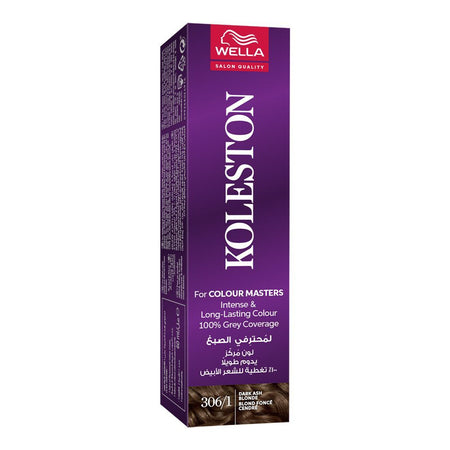 Wella Koleston Single, 306/1 Dark Ash Blonde - Main Image