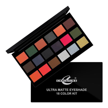 Christine Ultra Matte Eyeshade Kit, 18-Pack - Main Image