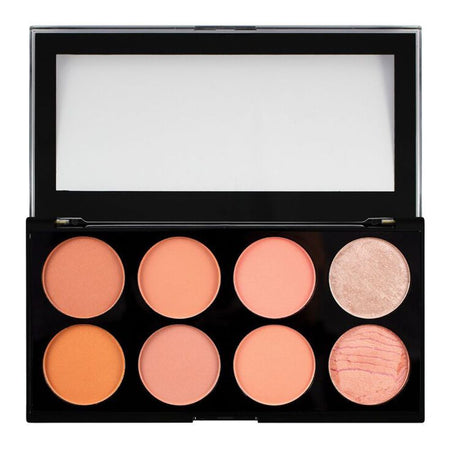 Makeup Revolution Blush Palette, Hot Spice, 8 Shades - Main Image