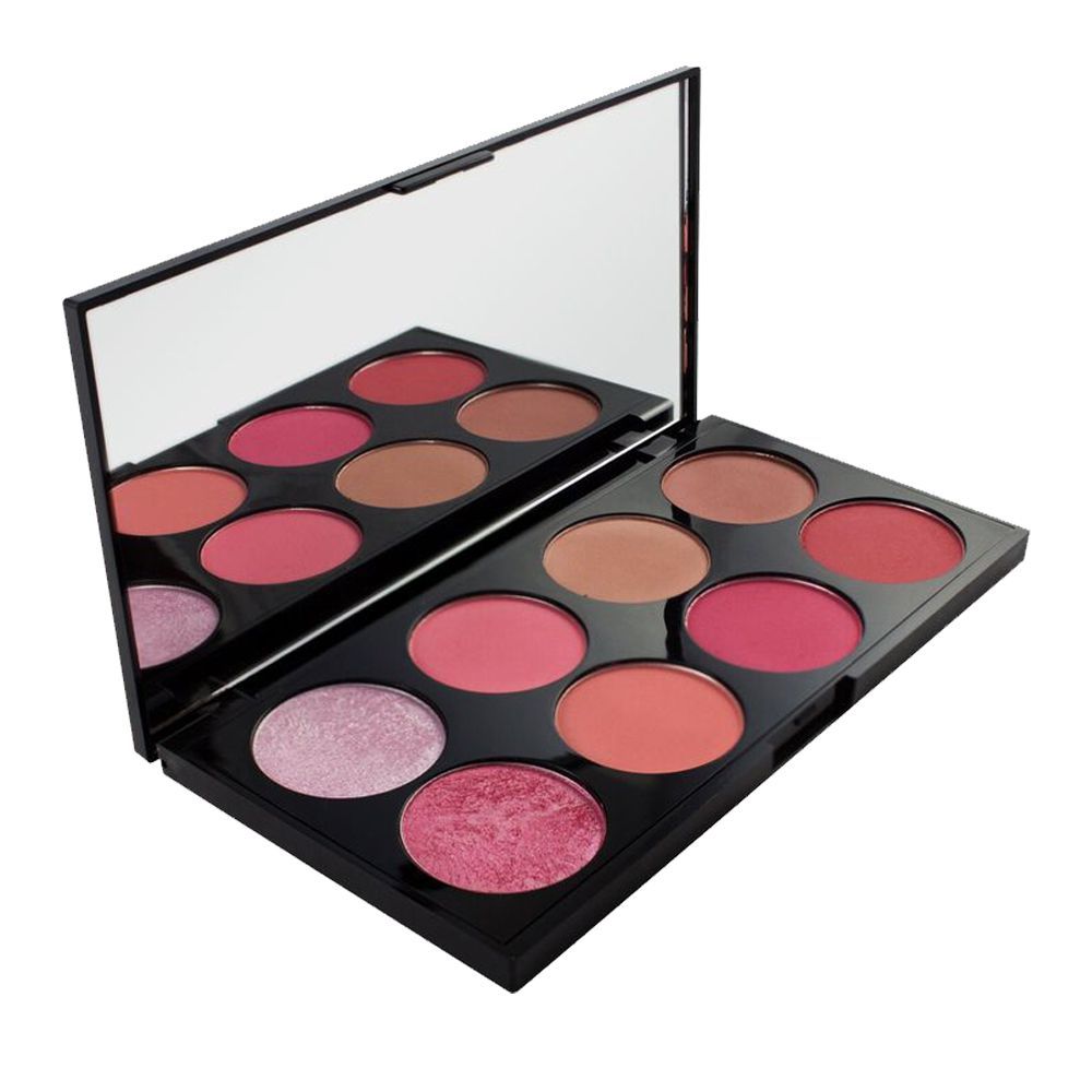 Makeup Revolution Blush Palette, Sugar And Spice, 8 Shades - Main Image
