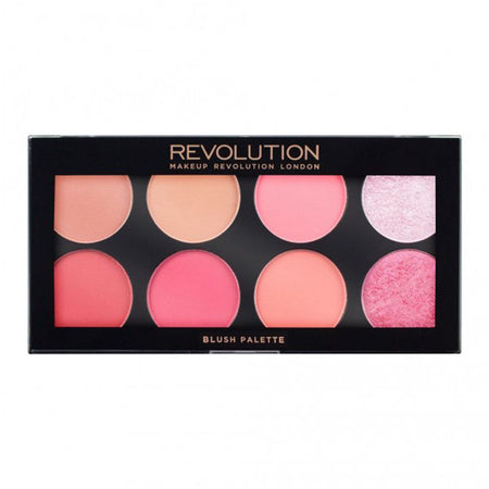 Makeup Revolution Blush Palette, Sugar And Spice, 8 Shades - Image 2