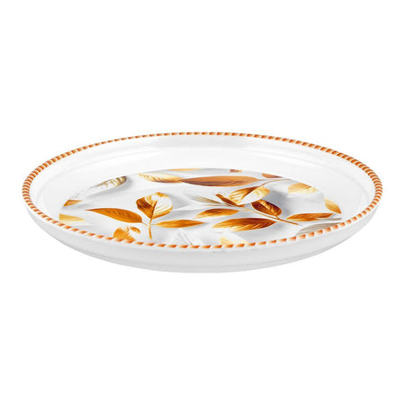 Sky Melamine Flat Plate, Brown, 10 Inches - Image 2