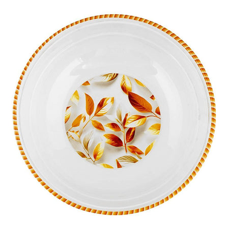 Sky Melamine Bowl With LID, Brown - Image 2