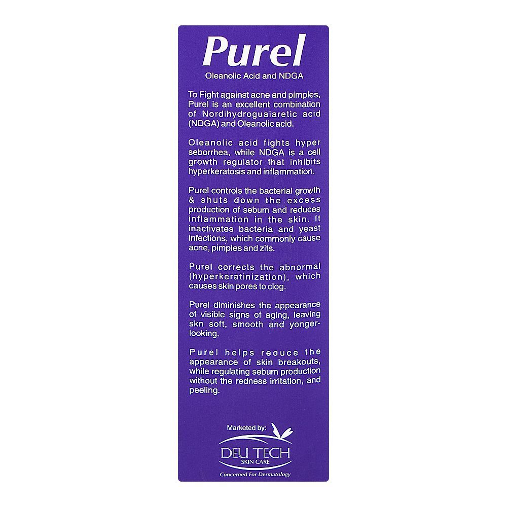 Purel Anti Acne Face Wash with Aloe Vera, 70ml - Image 2