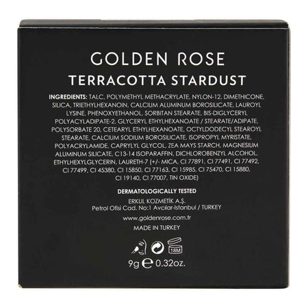 Golden Rose Terracotta Stardust, 108 Shimmer Highlighter - Image 4