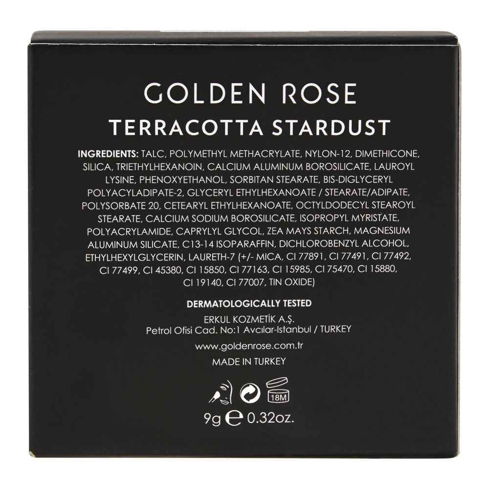 Golden Rose Terracotta Stardust, 108 Shimmer Highlighter - Image 4