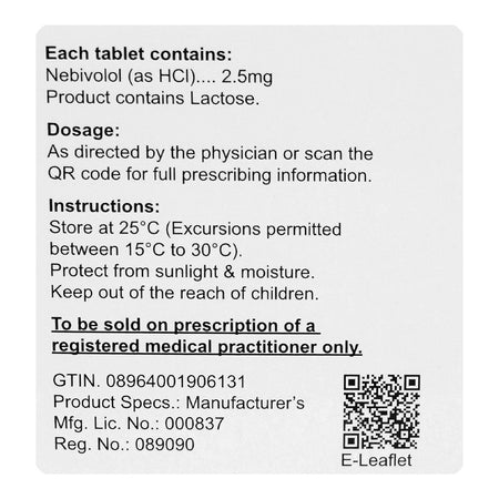Nibovo 2.5mg, Box (30 Tablets) - Image 3