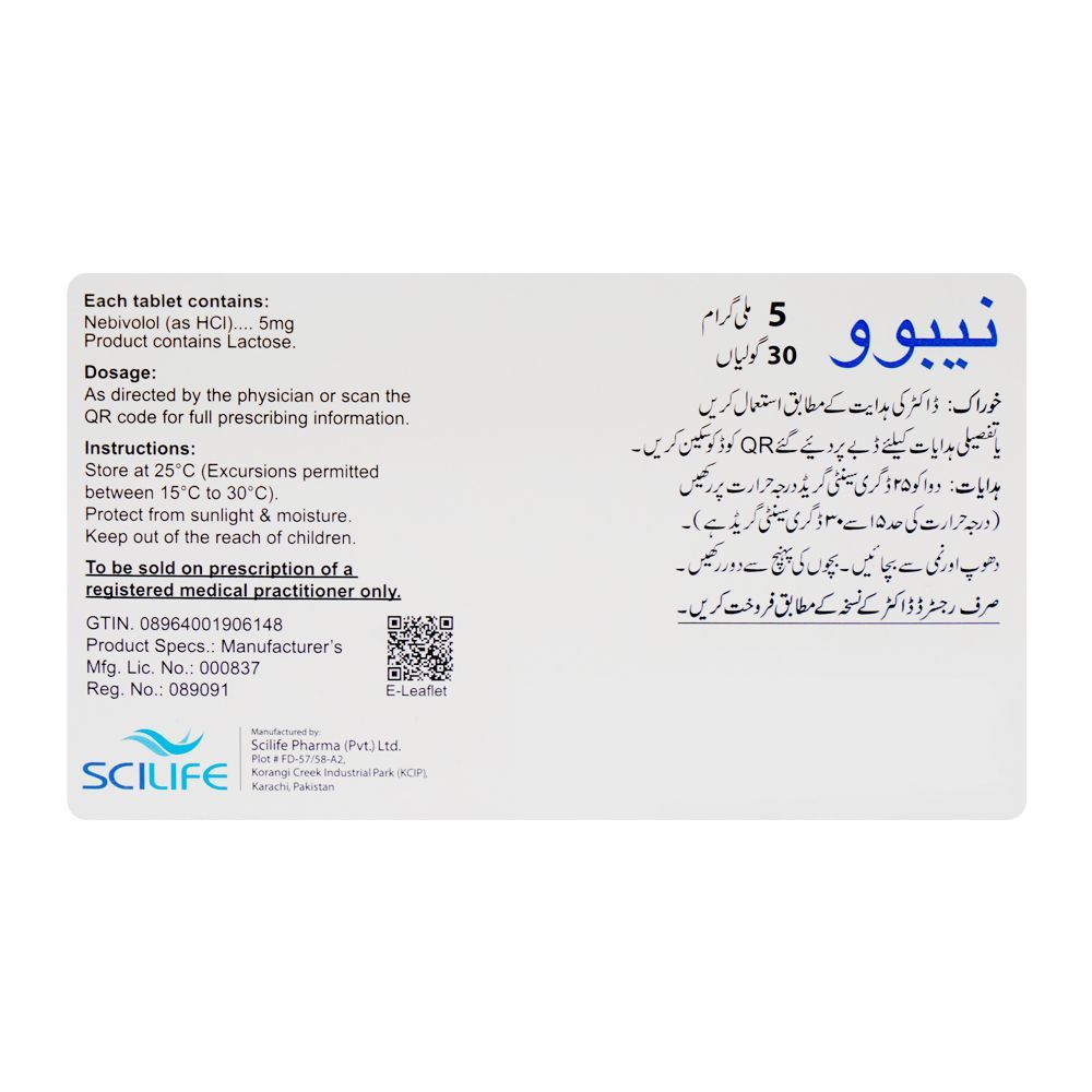 Scilife Pharma Nibovo Tablet, 5mg, 30-Pack - Image 4
